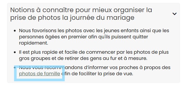 Maillage interne