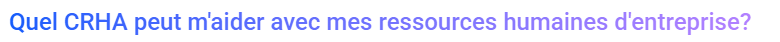 Question - prompt- crha