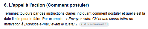 Sources citées dans un aperçu généré par IA dans Google 1