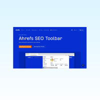 Ahrefs SEO Toolbar